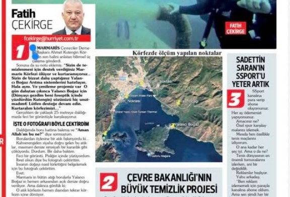 Can Çekişen Körfeze Acil Müdahale Alarmı