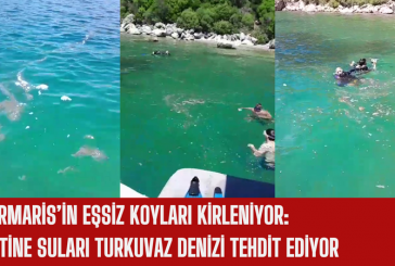 Marmaris’in eşsiz koyları kirleniyor: Sintine suları turkuaz denizi tehdit ediyor